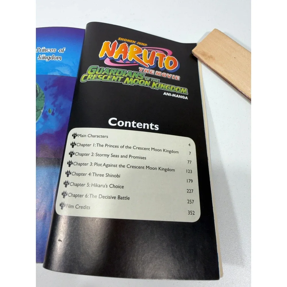 Naruto The Movie Guardians of the Crescent Moon Kingdom Ani-Manga Viz Media 2008